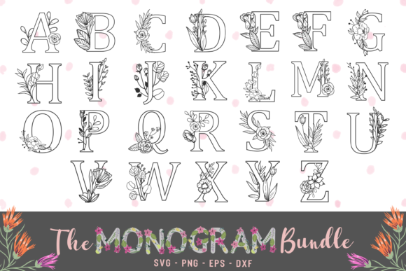 Discover the Elegance of The Monogram Bundle for Your Creative Projects