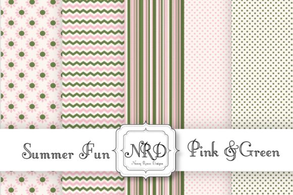 Embrace the Vibrancy of Summer Fun Prints in Pink and Green