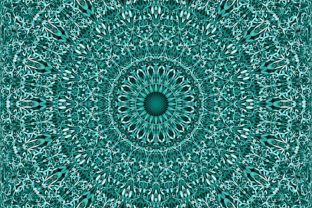 Exploring the Beauty and Versatility of Turquoise Seamless Mandala Patterns