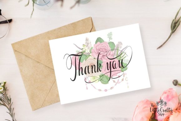 Express Gratitude with a Stylish Thank You Greeting Card