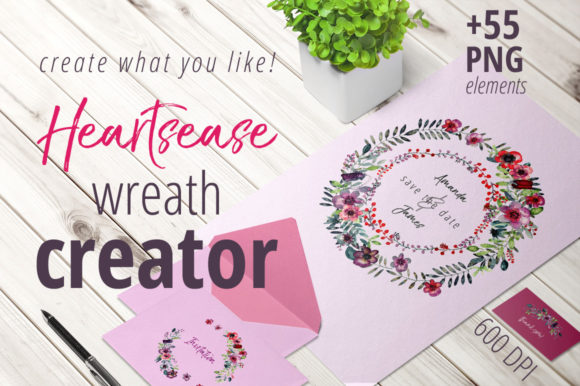Heartsease Wreath Creator: A Versatile Tool for Creative Design