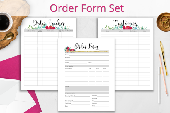 Streamline Your Custom Product Business with the Custom Product Order Form Tracker Set
