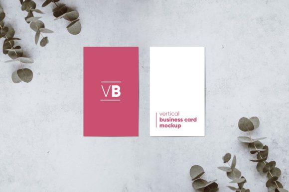 Vertical Business Card Mockup: A Versatile Tool for Creative Professionals